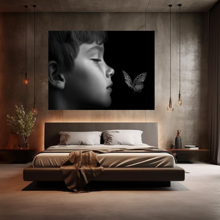 Obra Metamorfose em quarto